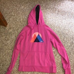 Large North Face Hoodie